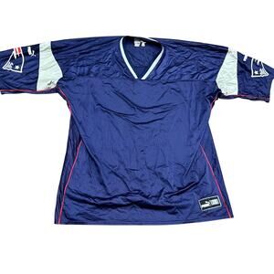 New England Patriots Mens Puma Blue Mesh Blank Jersey Shirt 3XL